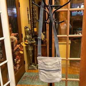 Gray Crossbody Bag